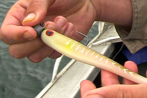 hollowbelly soft plastic lure rigging