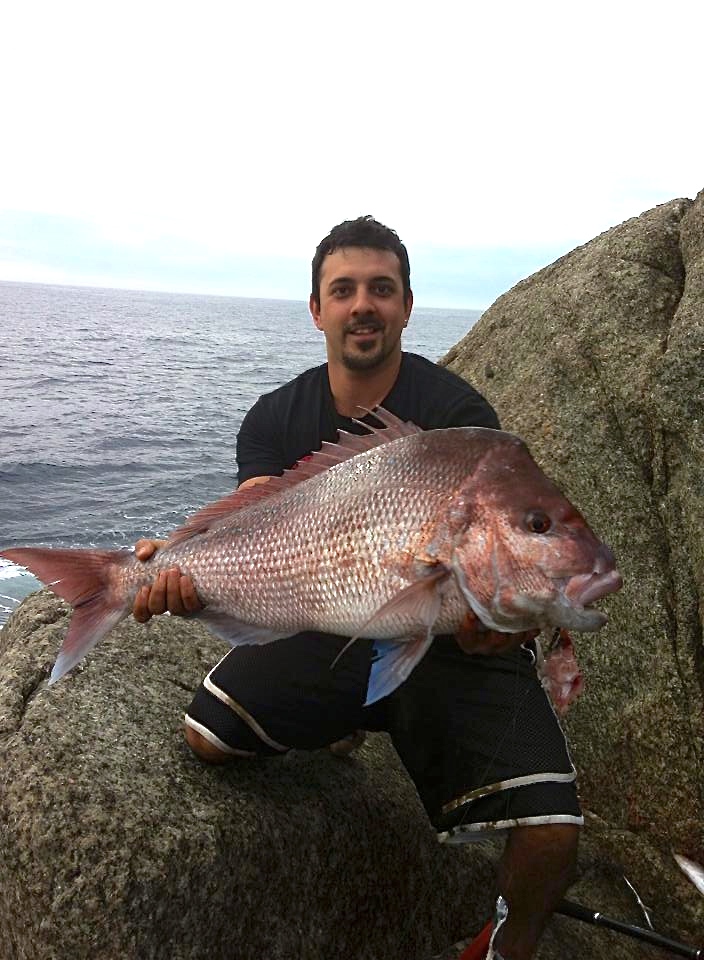 big snapper, rock fishing, western australia
