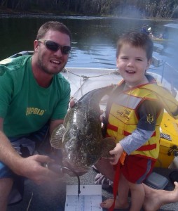 dusky flathead fishing nsw south coast