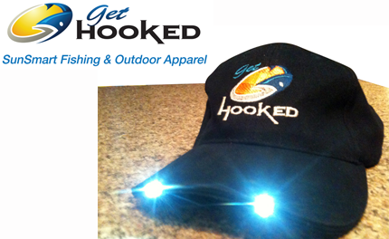 LED fishing cap