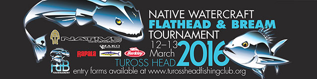 Tuross Head Flathead and Bream Fishing Tournament web banner