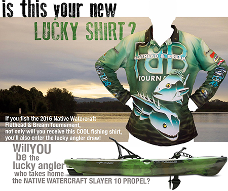 Tuross Head Flathead and Bream Tournament 2016 fishing shirt