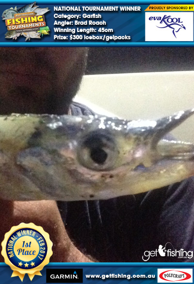 Garfish 45cm Brad Roach Evakool/IceMate $300 icebox/gelpacks