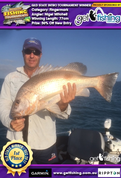 Fingermark 77cm Nigel Mitchell Get Fishing 50% Off New Entry
