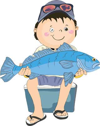 eFish Result Wink eFish Holding Fish Wink