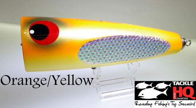 patriot design master bomb orange/yellow fishing lure