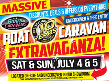 all boats and caravans extravaganza 2015 july perth tackle hq