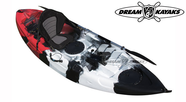 Dream Kayaks Dream Catcher 3 killer camo Fishing Kayak