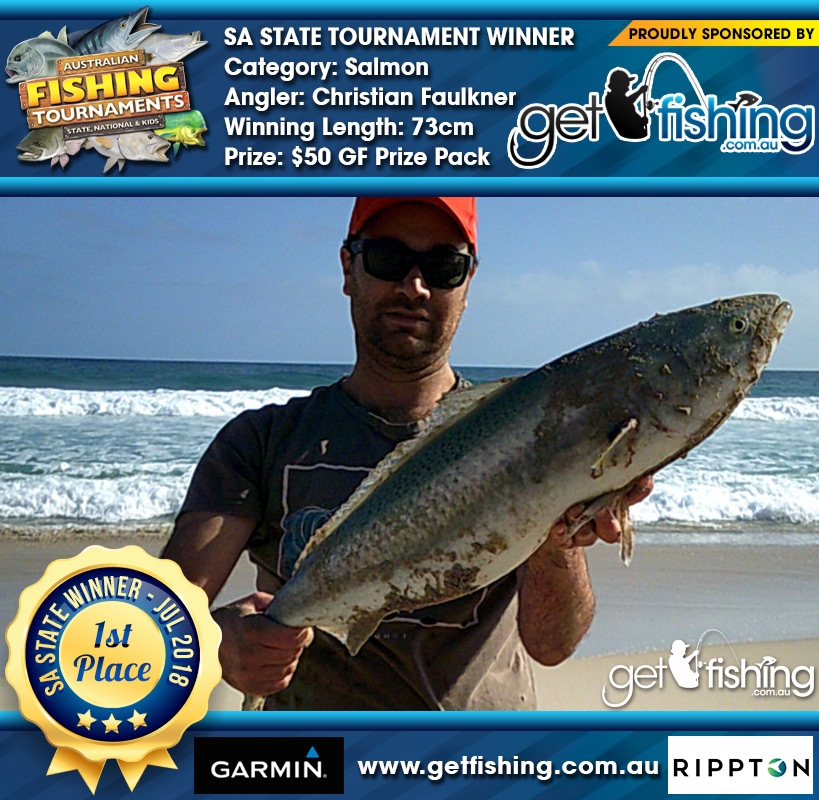 Salmon 73cm Christian Faulkner Fish4Cash Fish4Cash