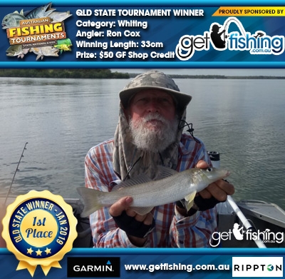 Whiting 33cm Ron Cox Get Fishing $50 GF Shop Credit