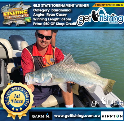 Barramundi 81cm Ryan Casey Get Fishing $50 GF Shop Credit