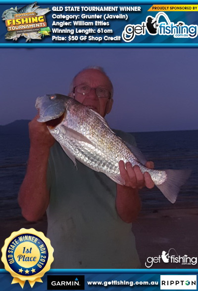 Grunter (Javelin) 61cm William Ettles Get Fishing $50 GF Shop Credit