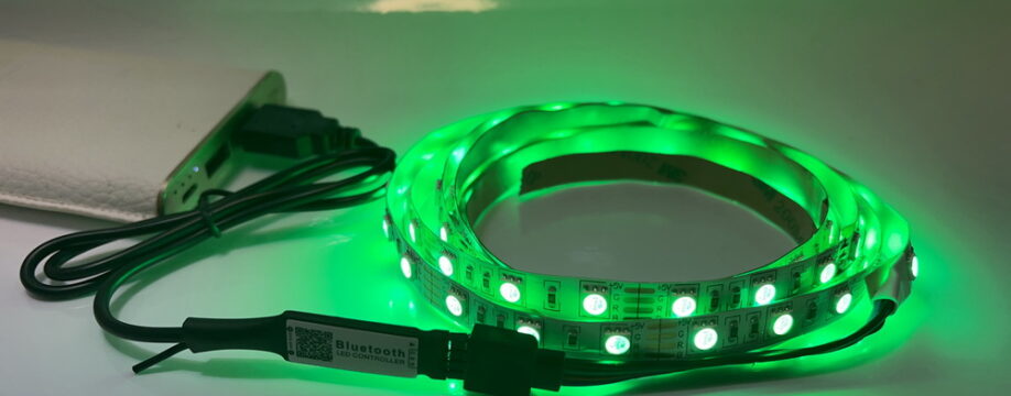 indoor_5v_2m_bluetooth_strip_led_green
